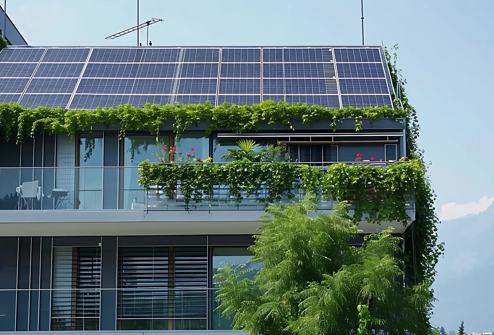 Solarna struja za zgradu