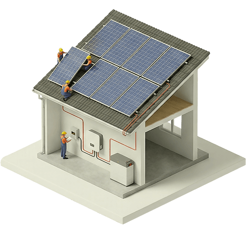 Solar system installation